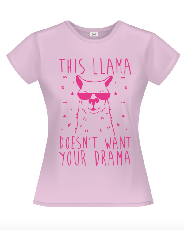 T-shirt drama Llama