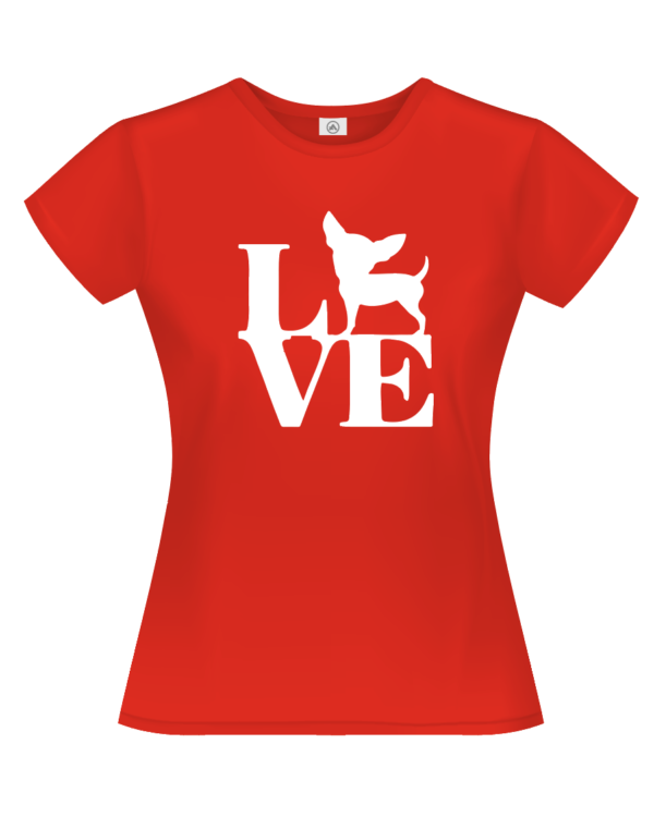 T-shirt chihuahua Love
