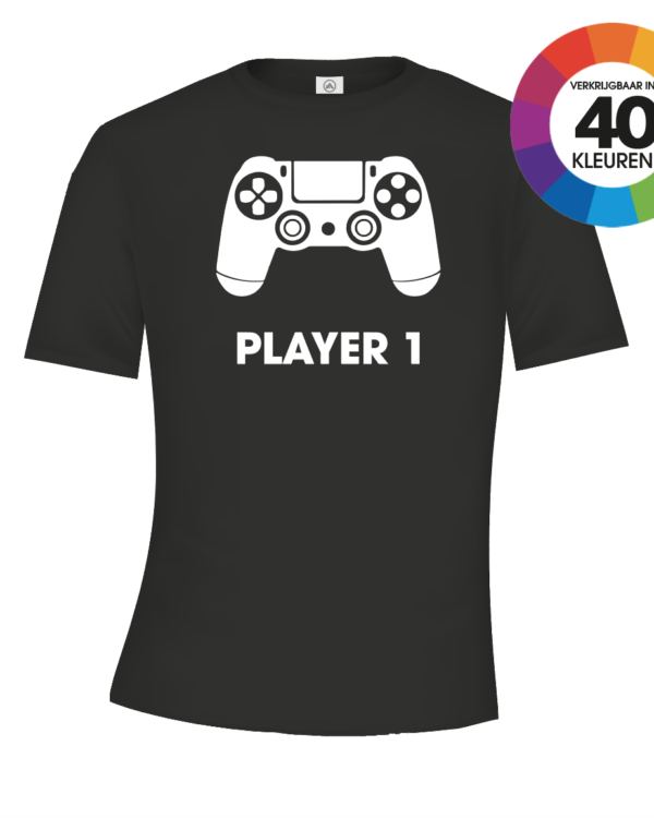 Player 1 t-shirt