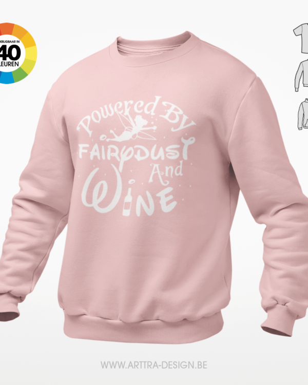 Fairydust and wine t-shirt