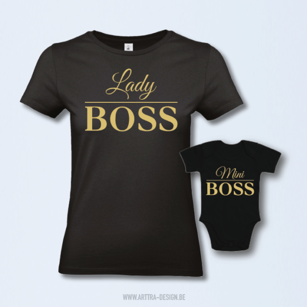 Lady Boss & Mini Boss moeder en dochter set